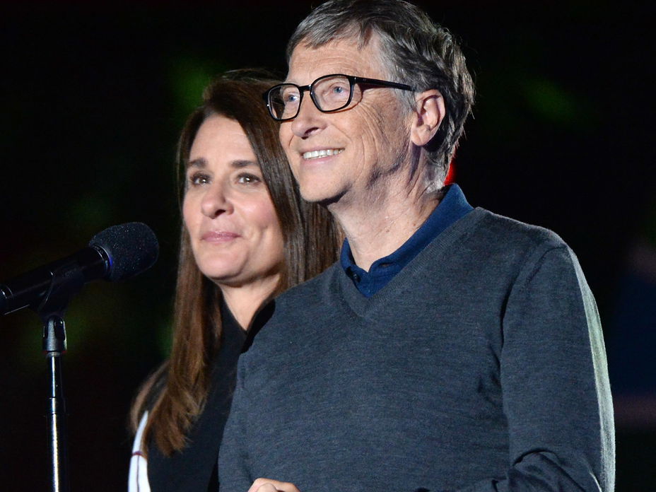 Melinda und Bill Gates