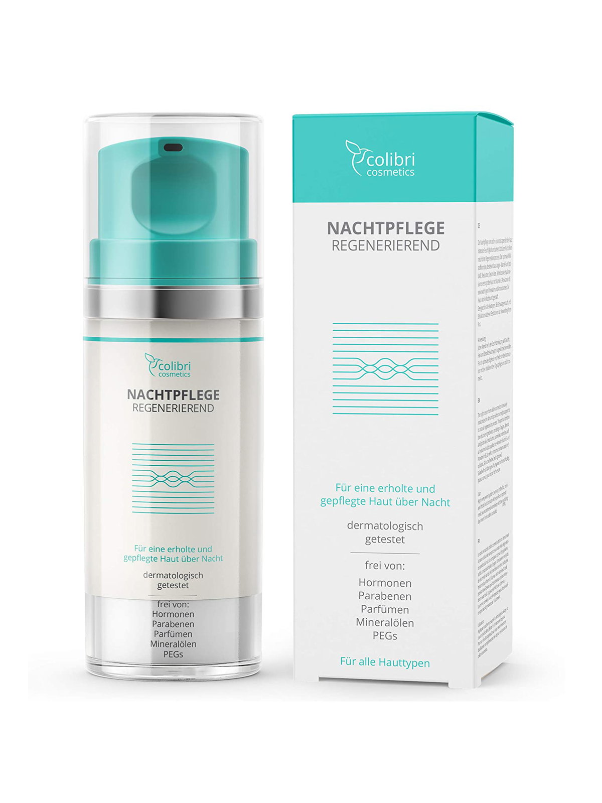 Nachtpflege von Colibri Cosmetics