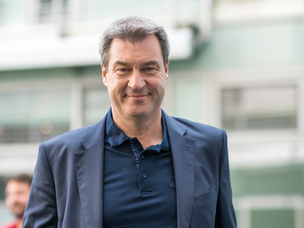 Markus Söder lächelt