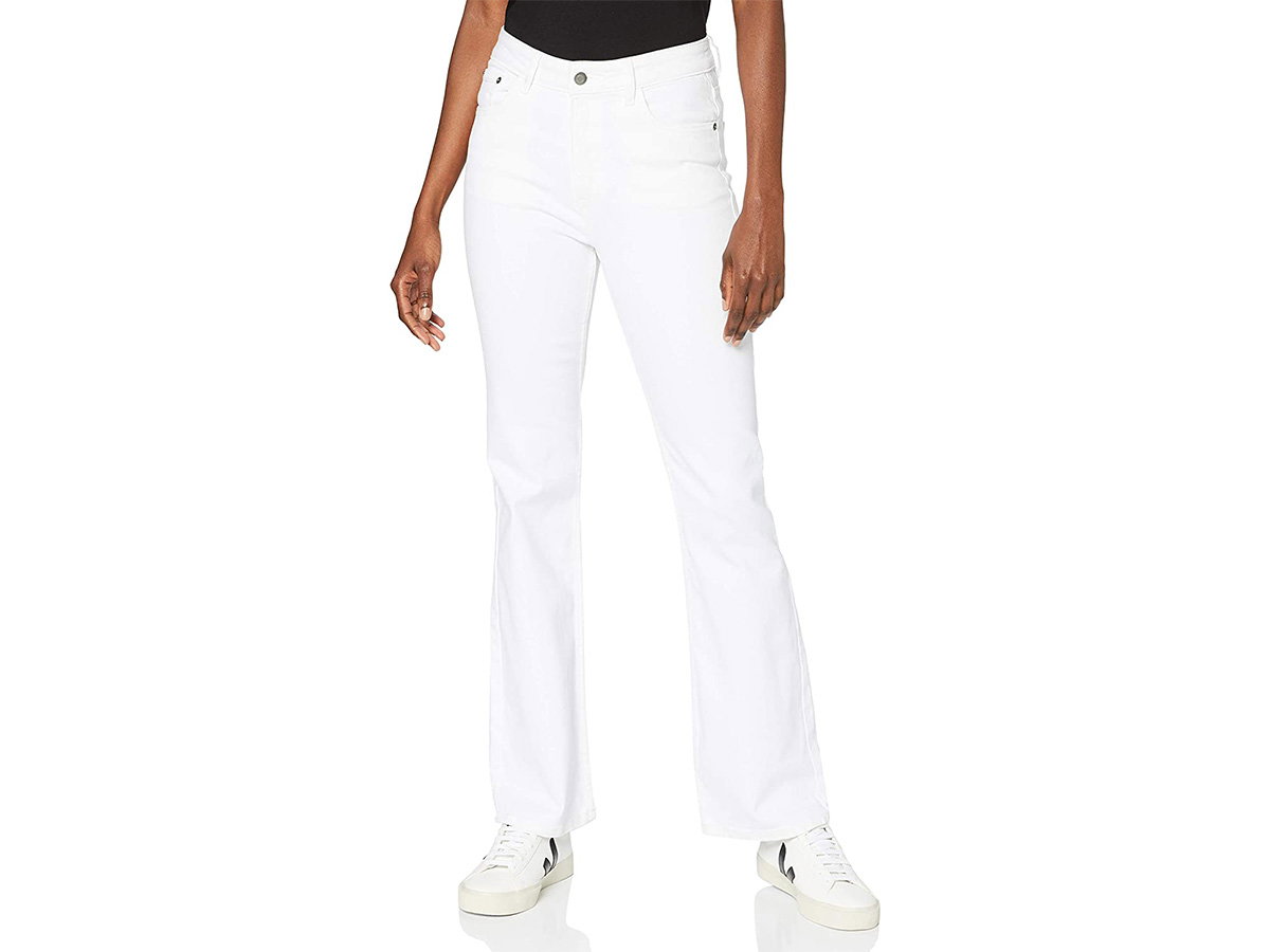 Bootcut Jeans mit hohem Bund