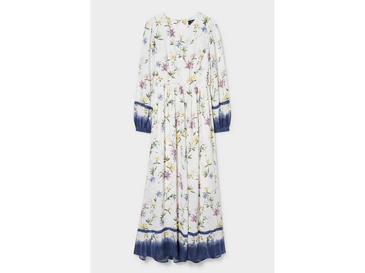 Maxikleid mit Blumen