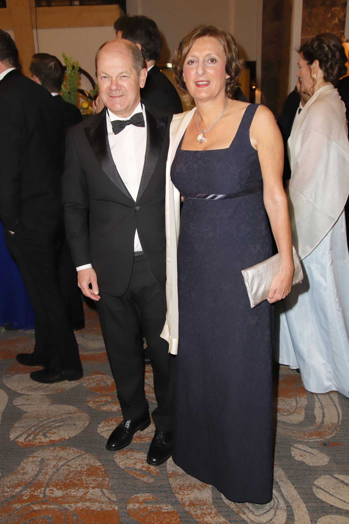 Olaf Scholz Britta Ernst Hamburger Presseball 2018