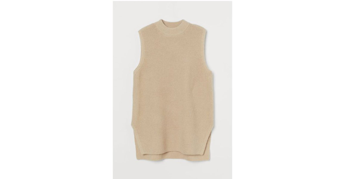 Pullunder beige H&M