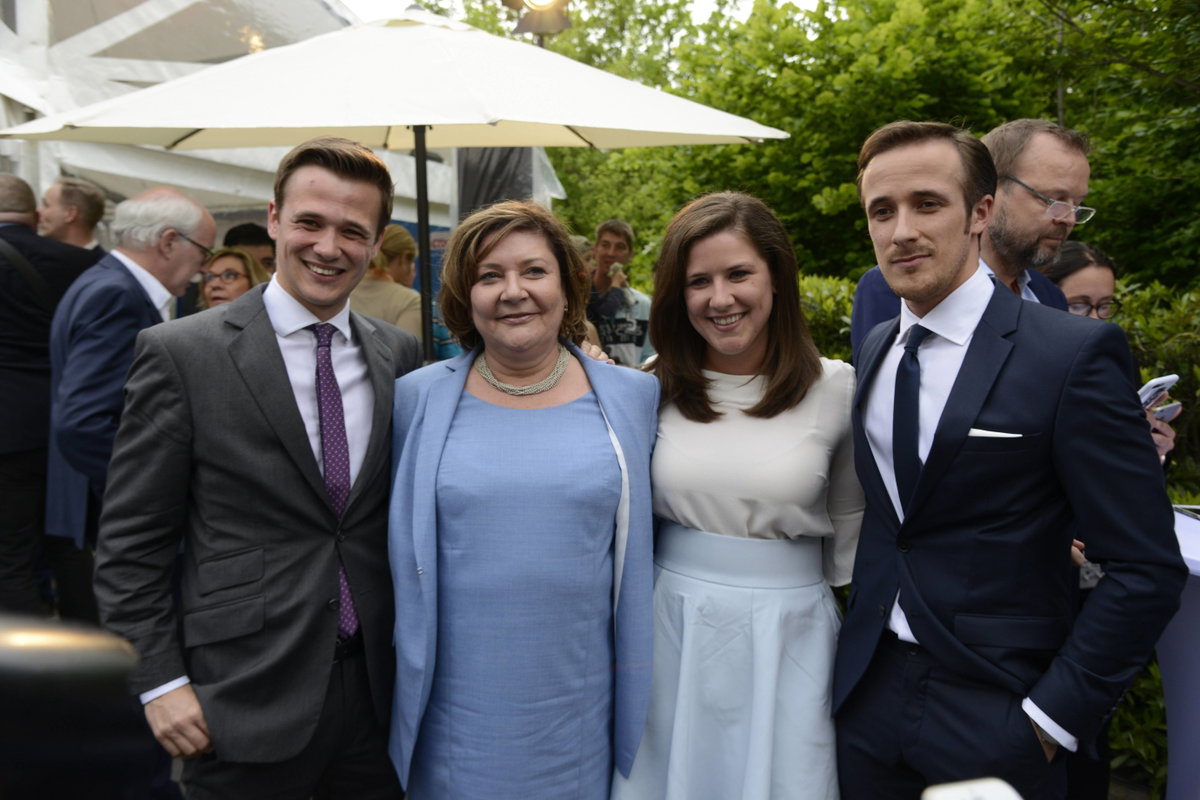 Susanne Laschet und Kinder