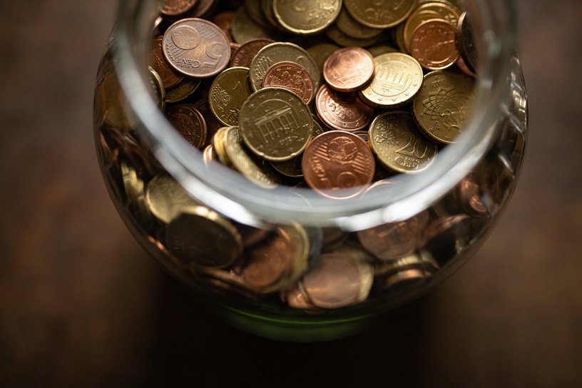 Geld im Topf