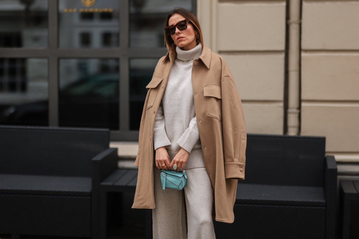 Strickpullover beige