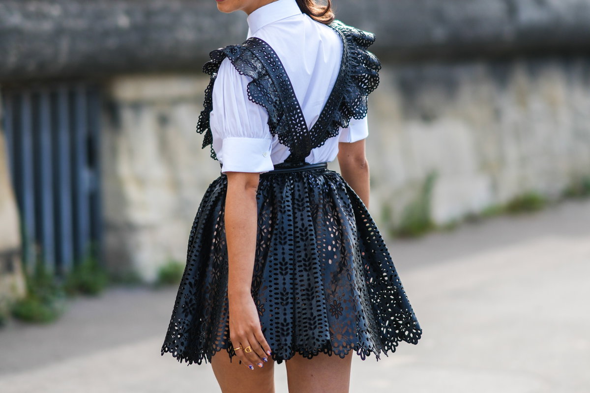 Kleid mit Bluse
