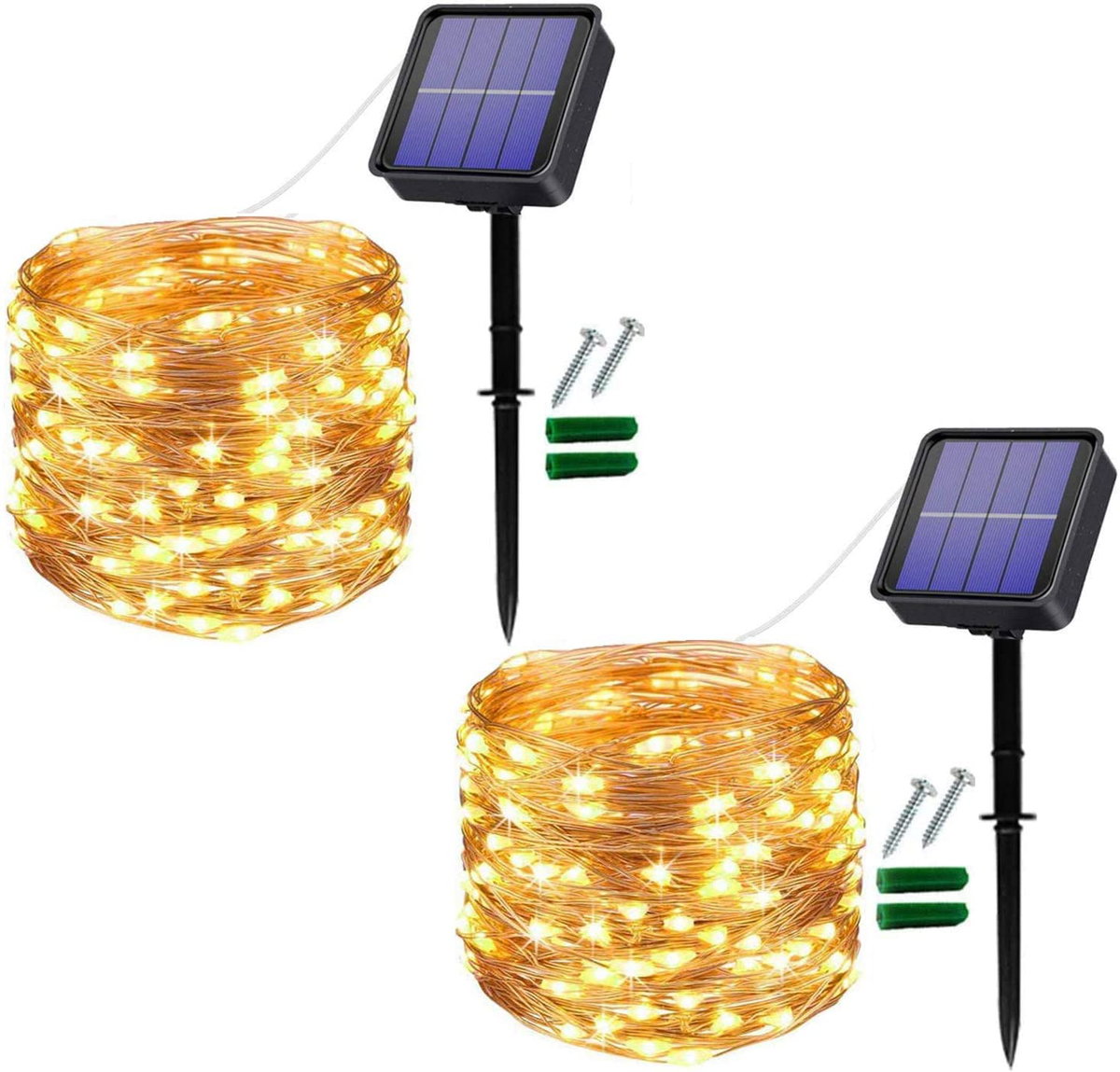 Solar Lichterkette außen