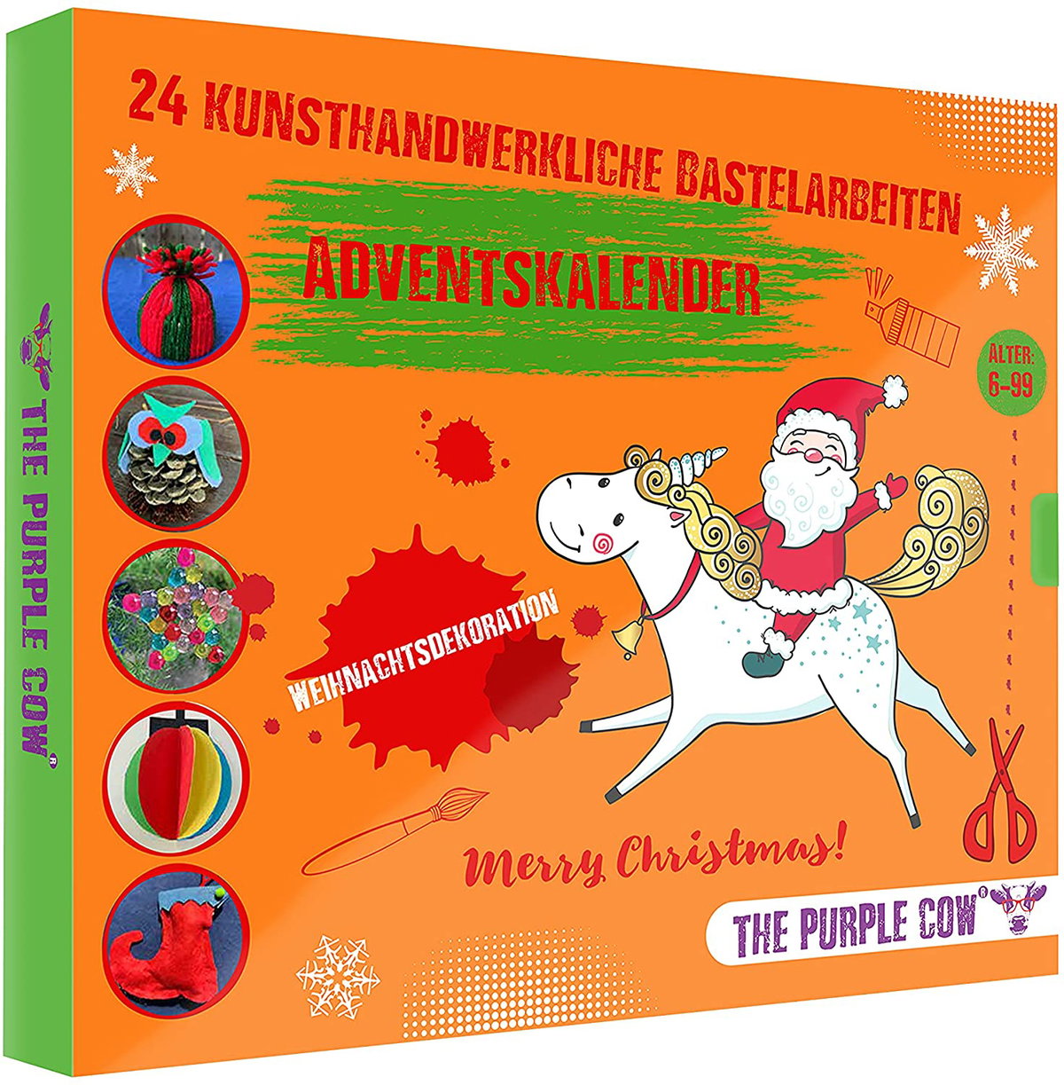 Adventskalender kunsthandwerkliche Bastelarbeiten