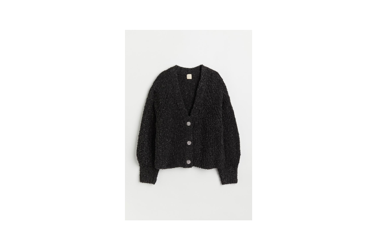 Glitzer Cardigan H&M