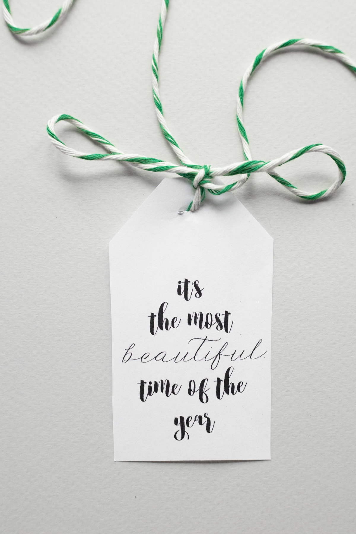 Geschenkeanhänger Weihnachten