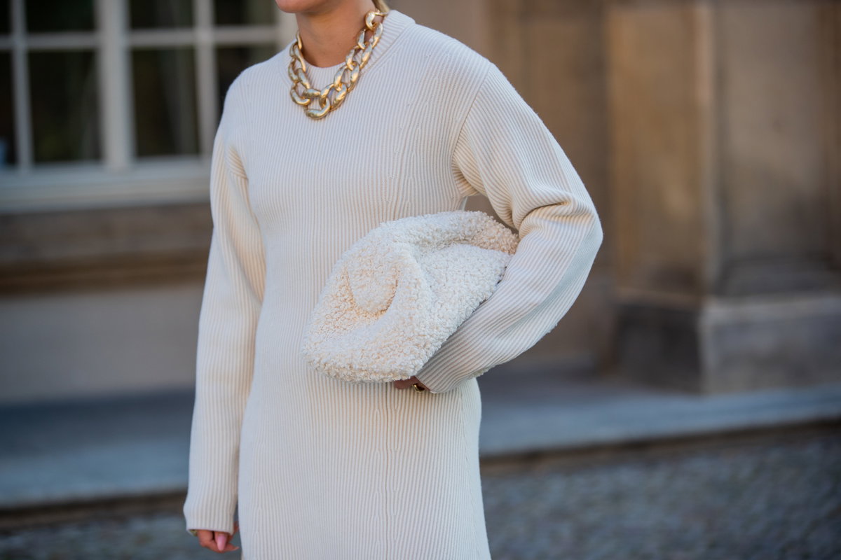 Strickkleid Modetrend Herbst