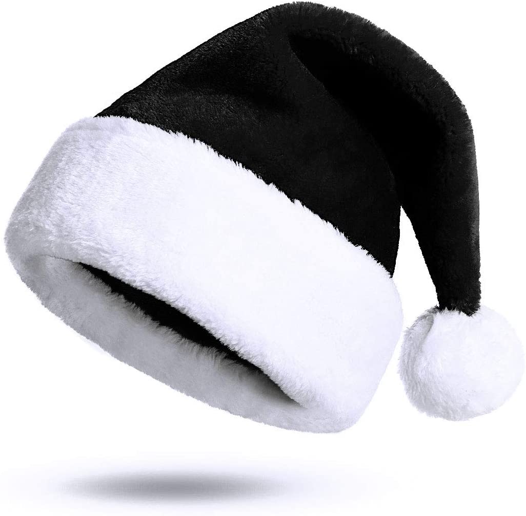Weihnachtsmütze schwarz
