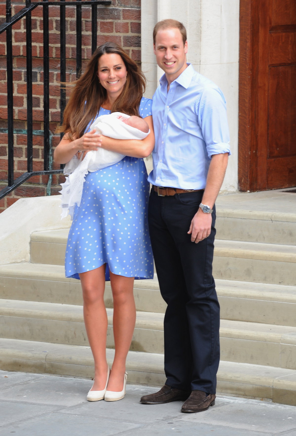 William und Kate: Geburt von George