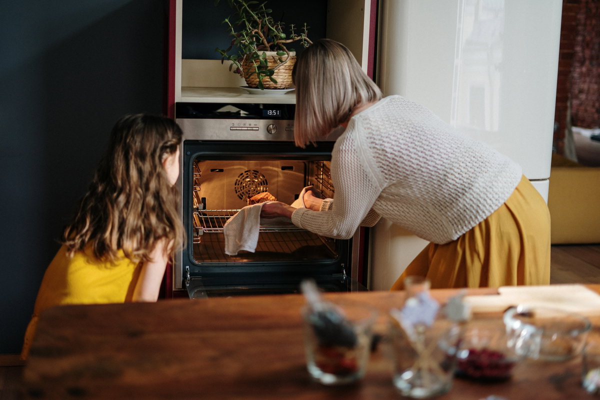 Essen im Backofen