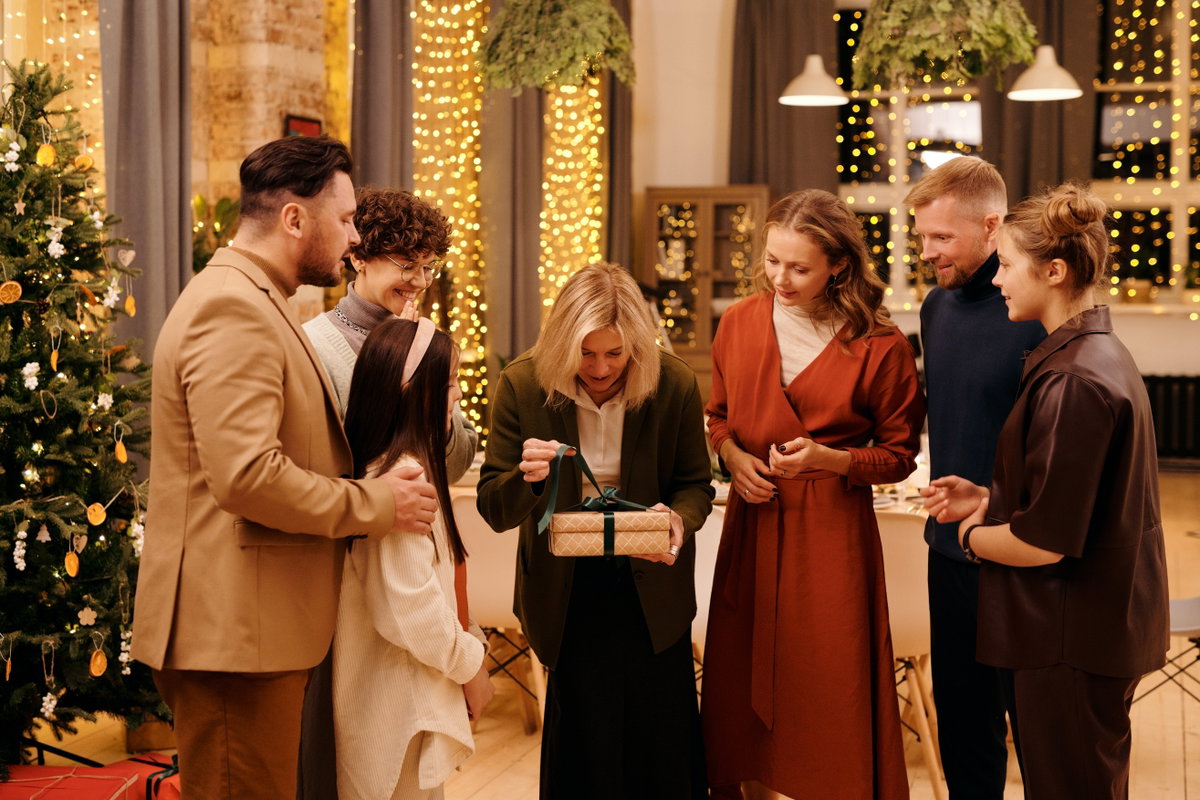 Weihnachten mit Freunden