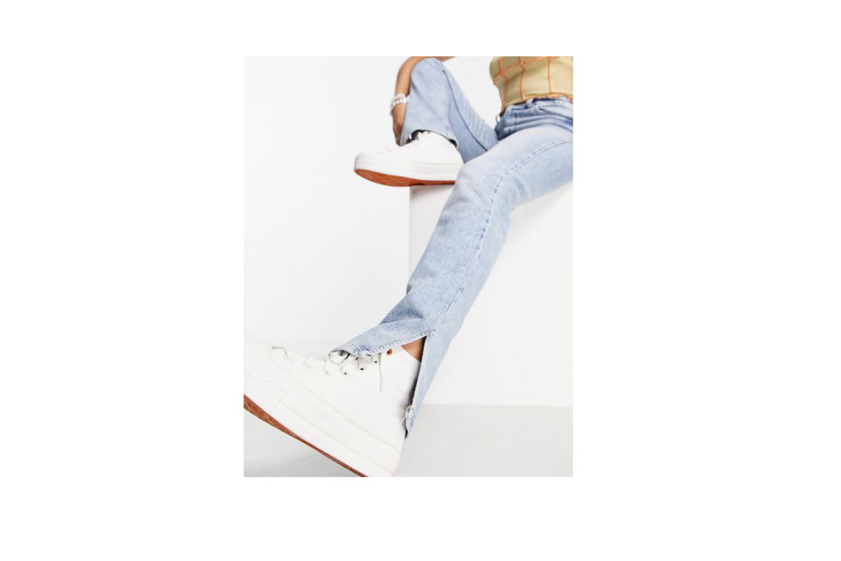 Straight Leg Jeans Bershka