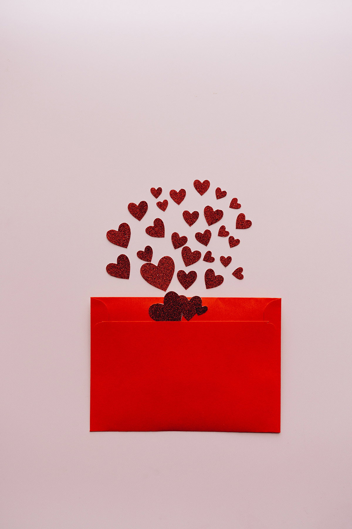 Valentinskarte Umschlag
