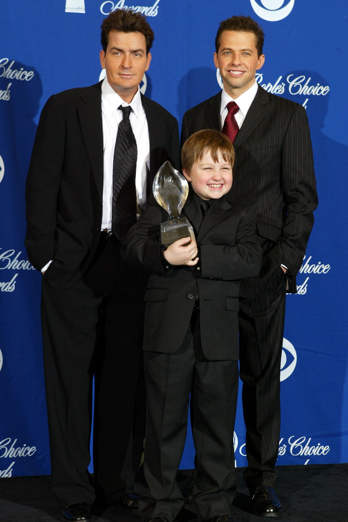 Charlie Sheen, Jon Cryer und Angus T. Jones