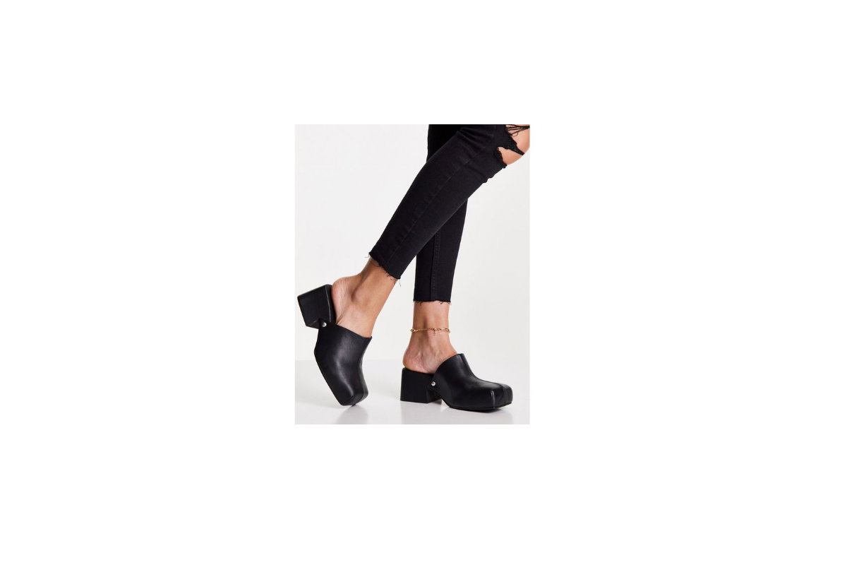 Clogs Schwarz ASOS