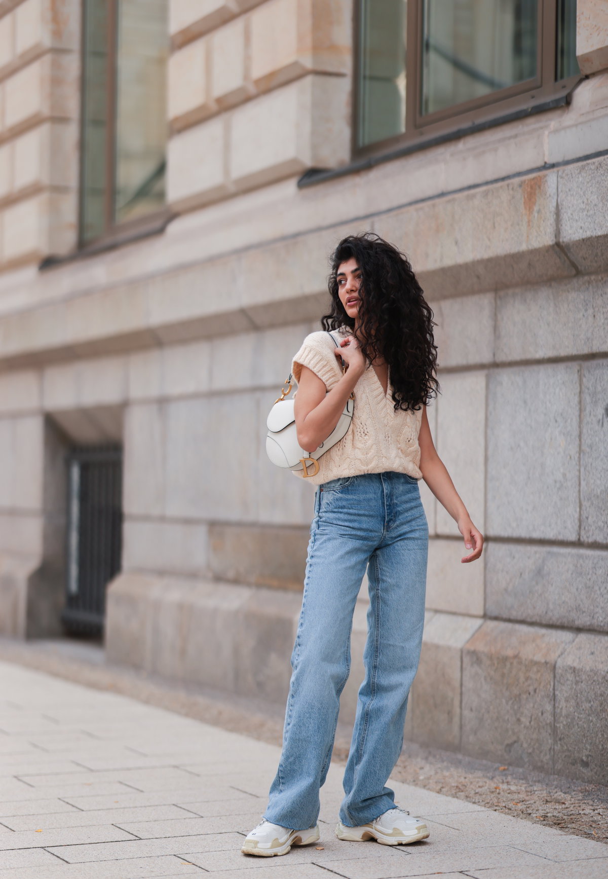 Jeans und Pullunder Soulin Omar