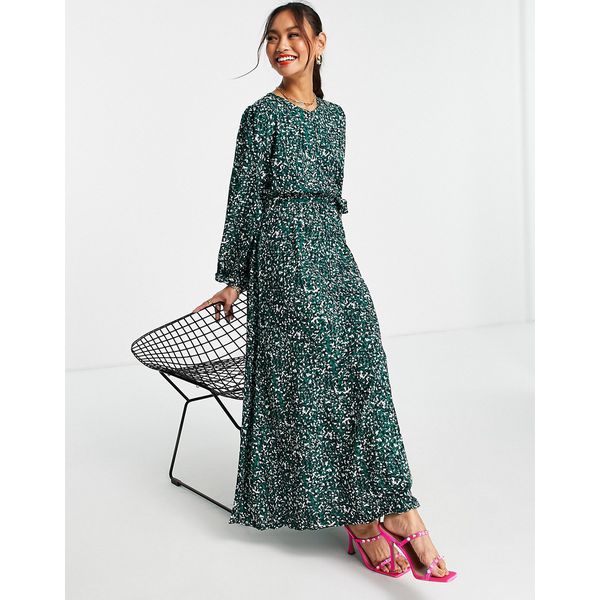 Maxikleid Blumenmuster