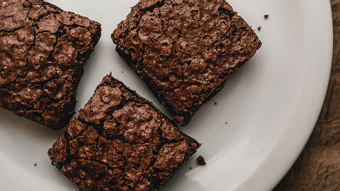 Vegane Brownies: Einfaches 3-Zutaten-Rezept