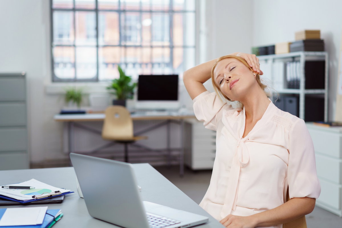 Balance Kissen Arbeitsplatz
