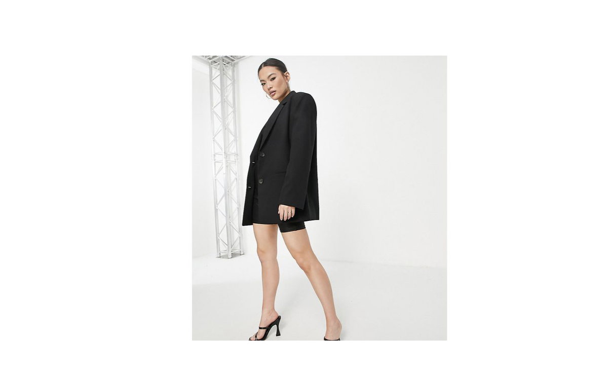 Schwarzer Blazer asYou