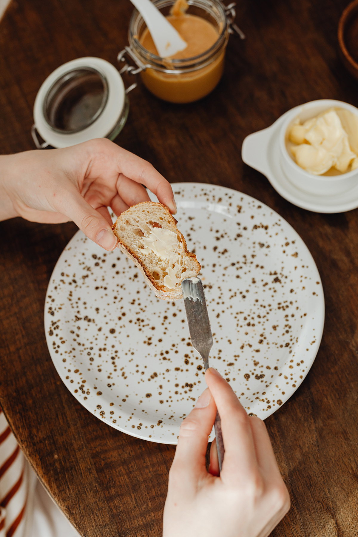 Aufstrich auf Brot