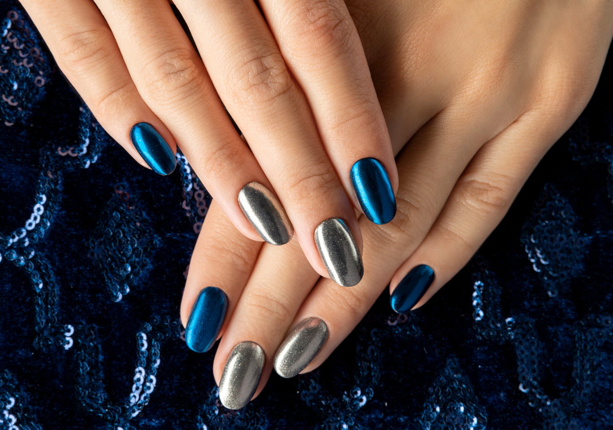 Chrome Nails Nagellack-Trend