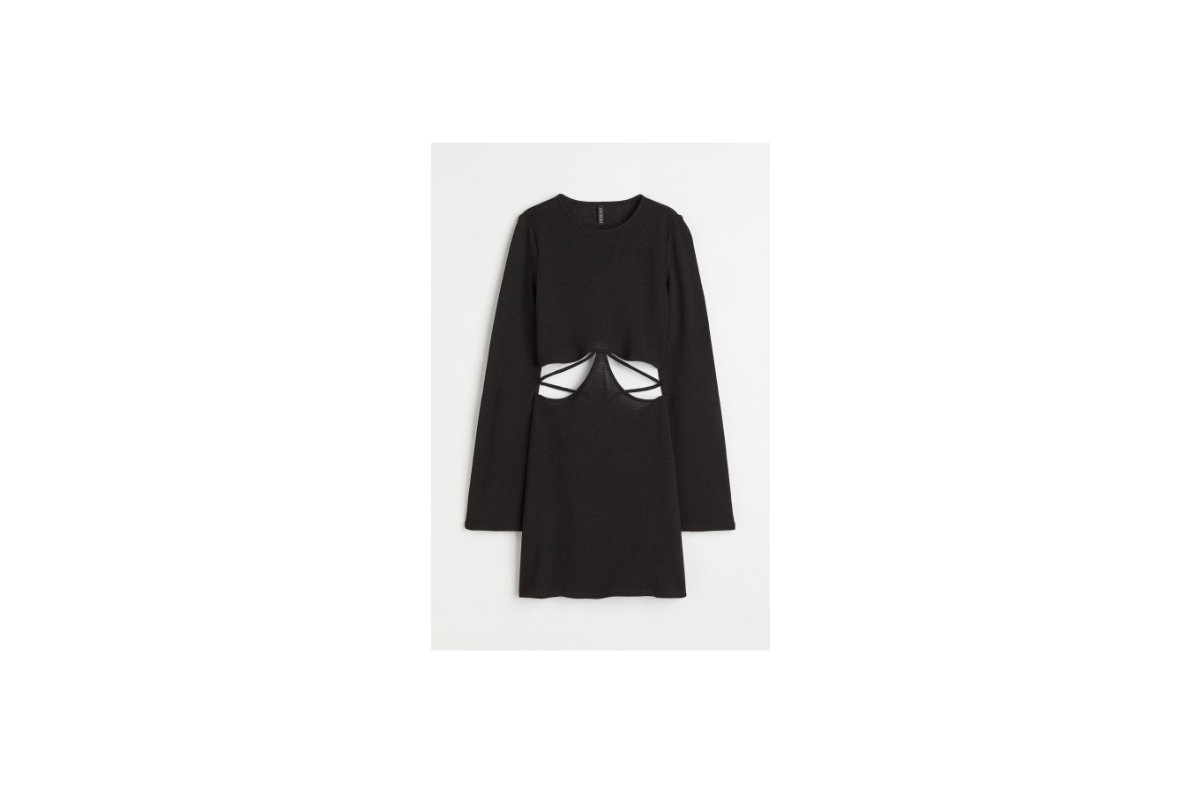 H&M Cut Out Kleid