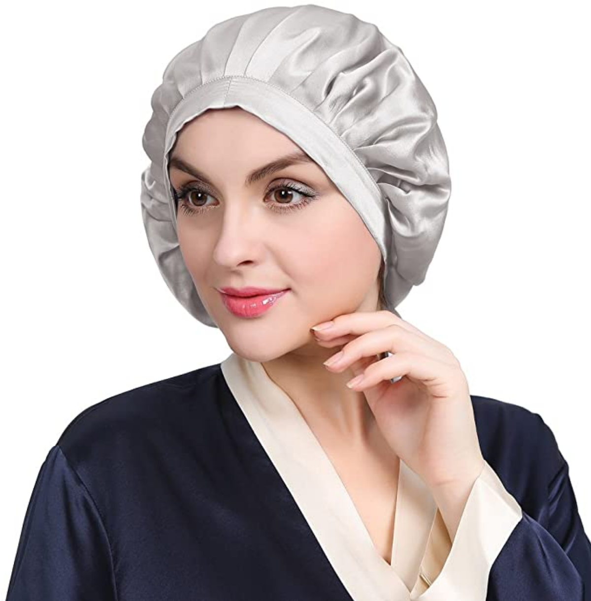 LilySilk Seide-Schlafmütze