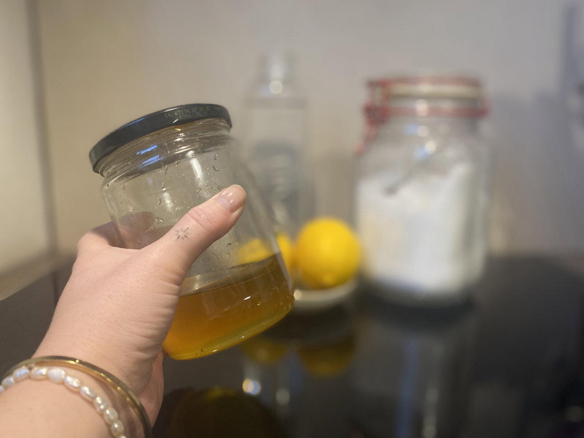Selbst gemachte Sugaringpaste