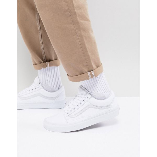 Old Skool – Weiße Sneaker