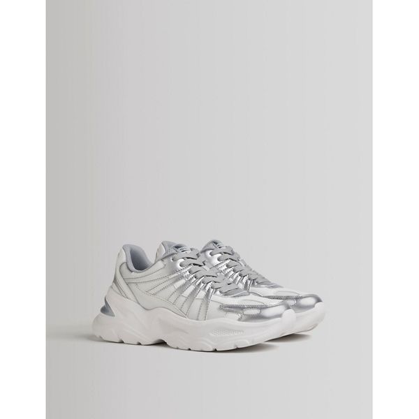Sneaker Silber