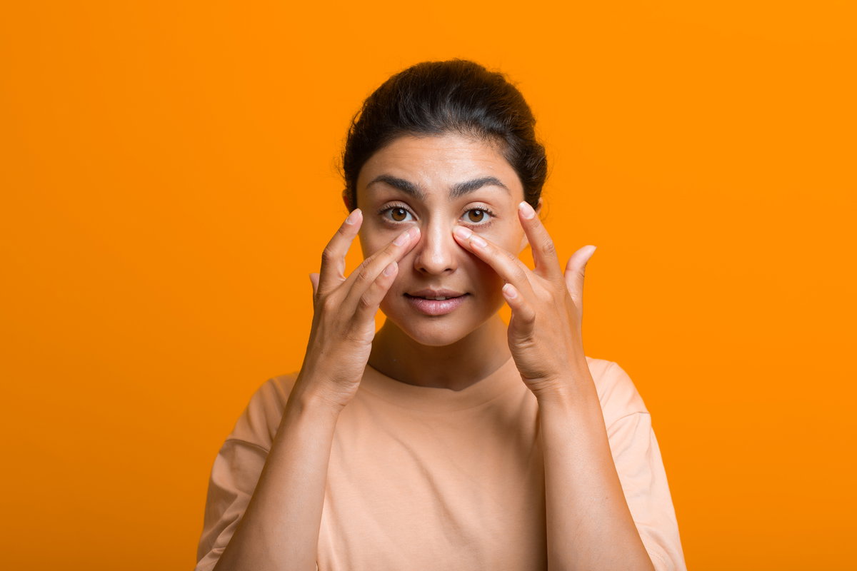 Gesichtsyoga Frau