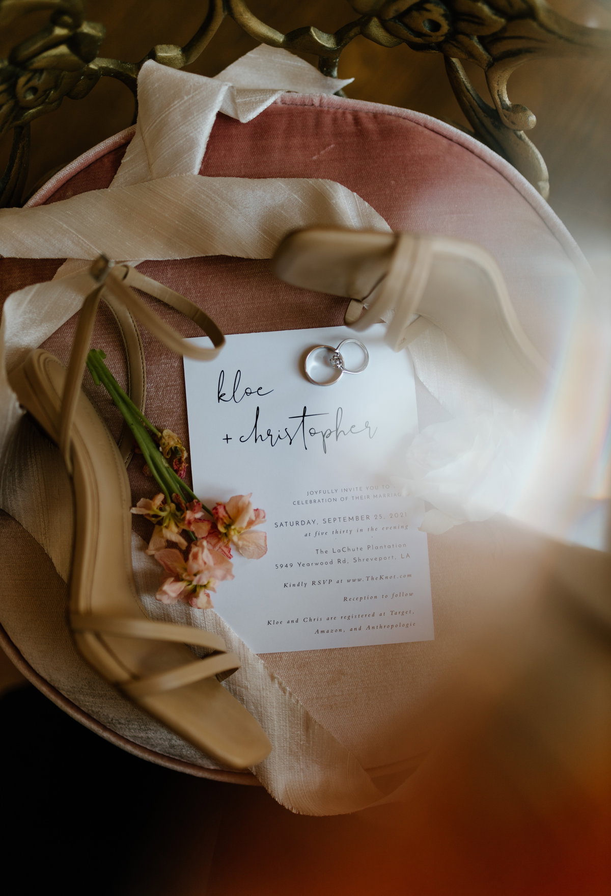 Hochzeitseinladung Namen