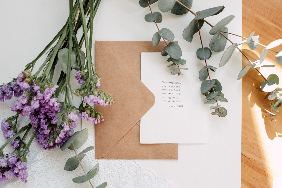 Hochzeitseinladung Blumen