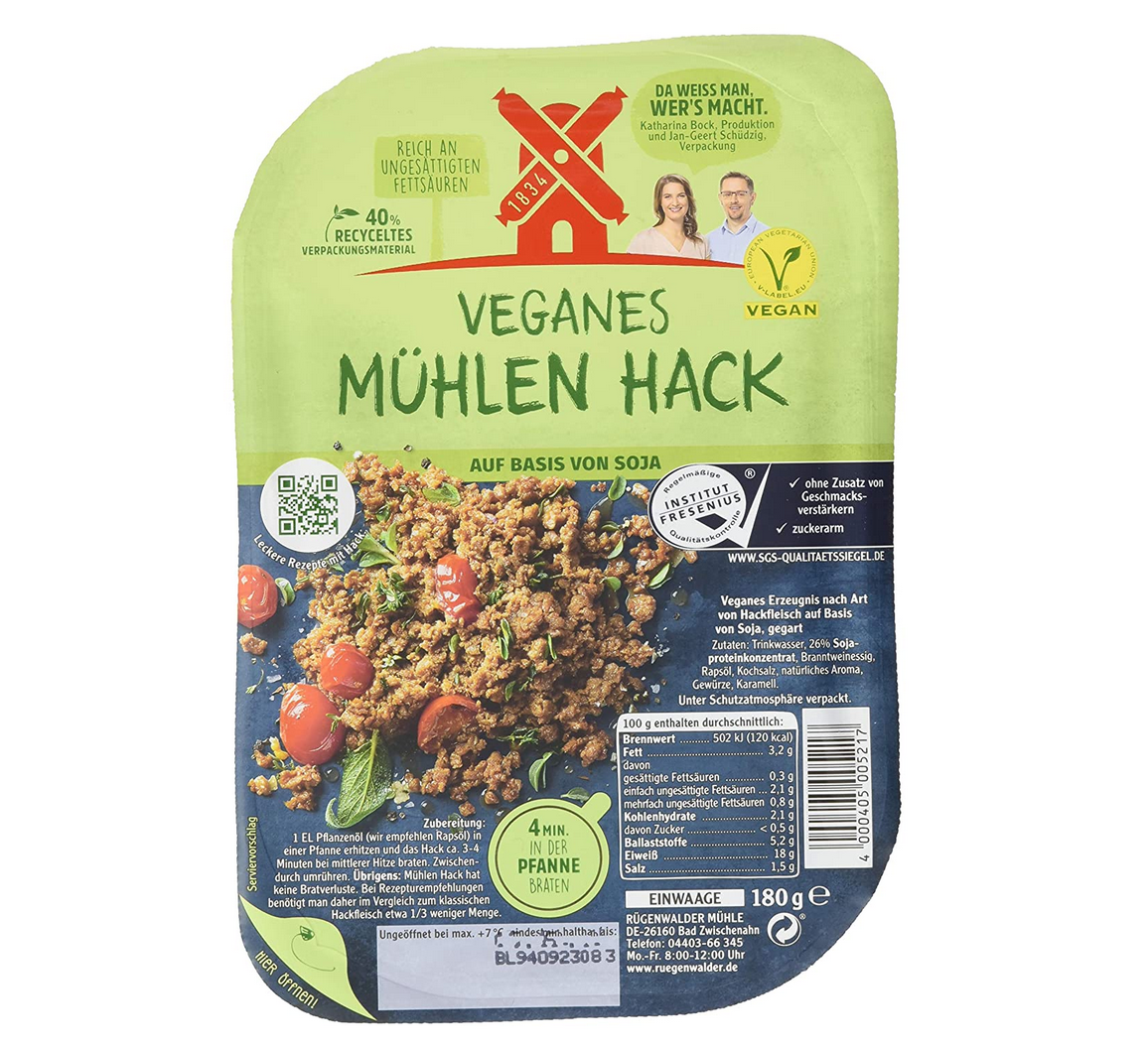 Veganes Hack