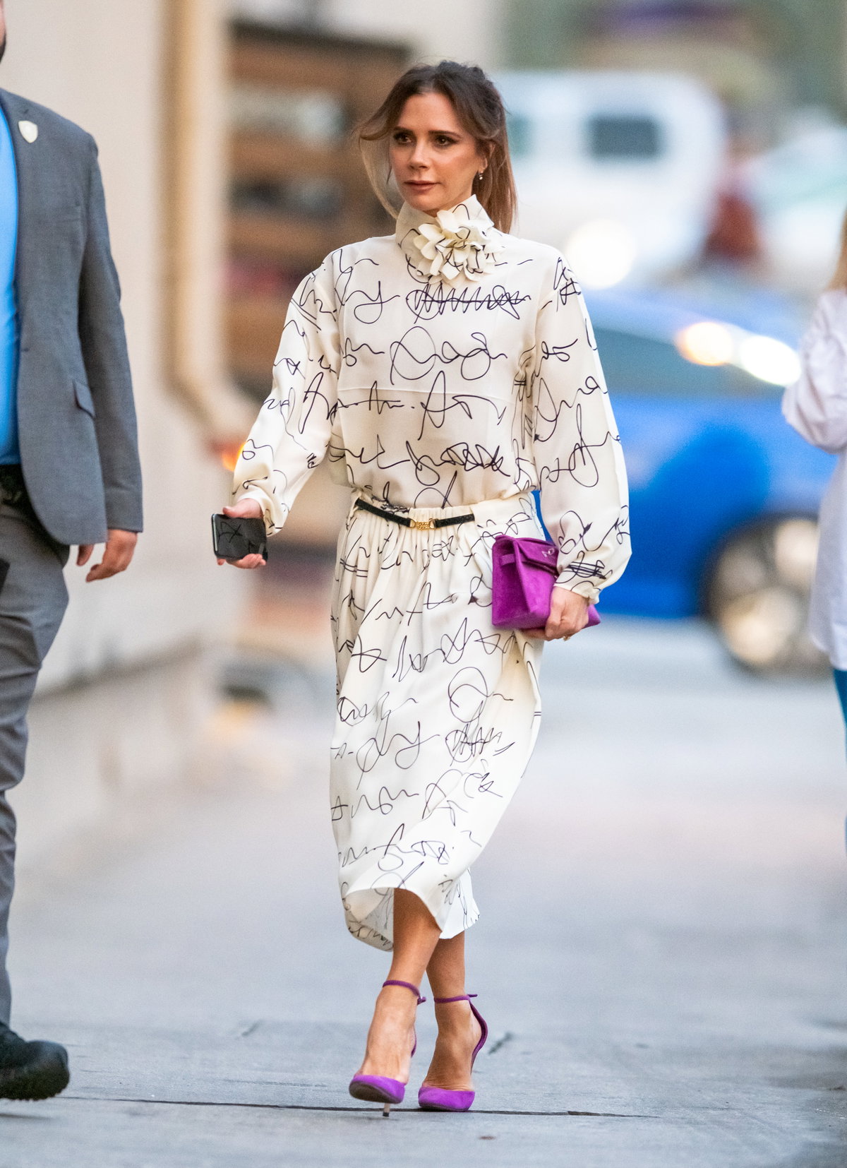 Victoria Beckham schöne Haut