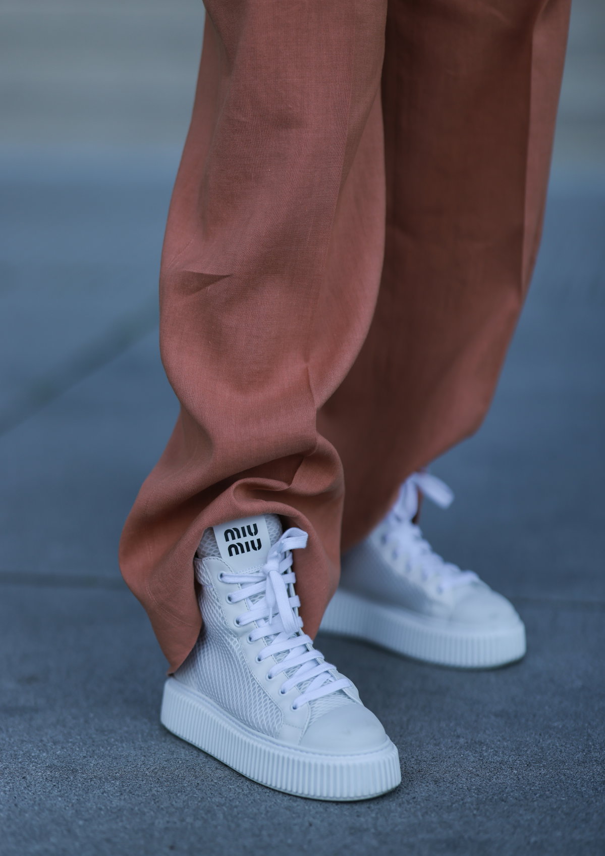Hightop Sneakers weiß