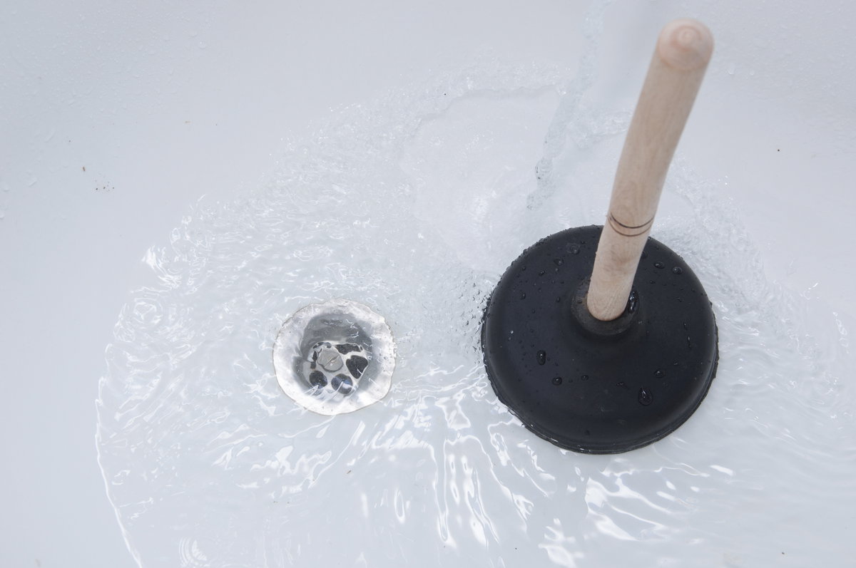 Waschbecken verstopft