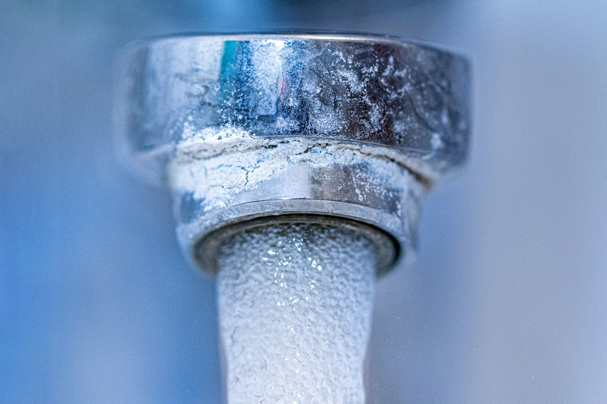 Kalk Wasserhahn