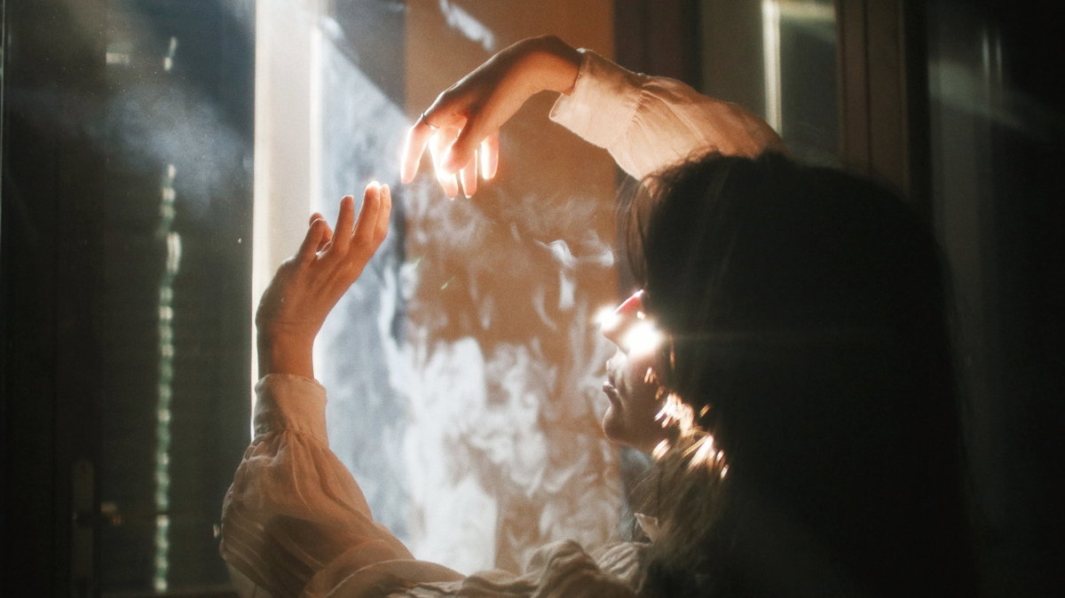 Spirituelle Frau