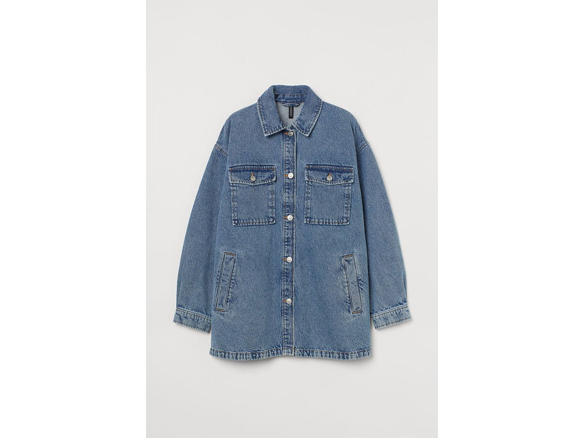 Oversized Jeansjacke