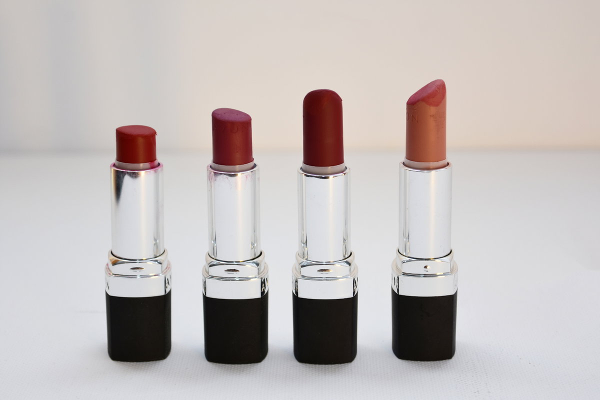 Vier Lippenstifte