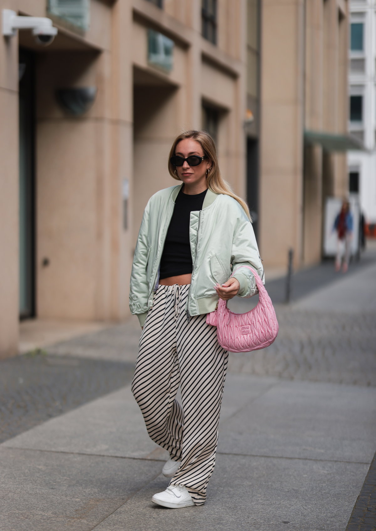 Bomberjacke mintgrün