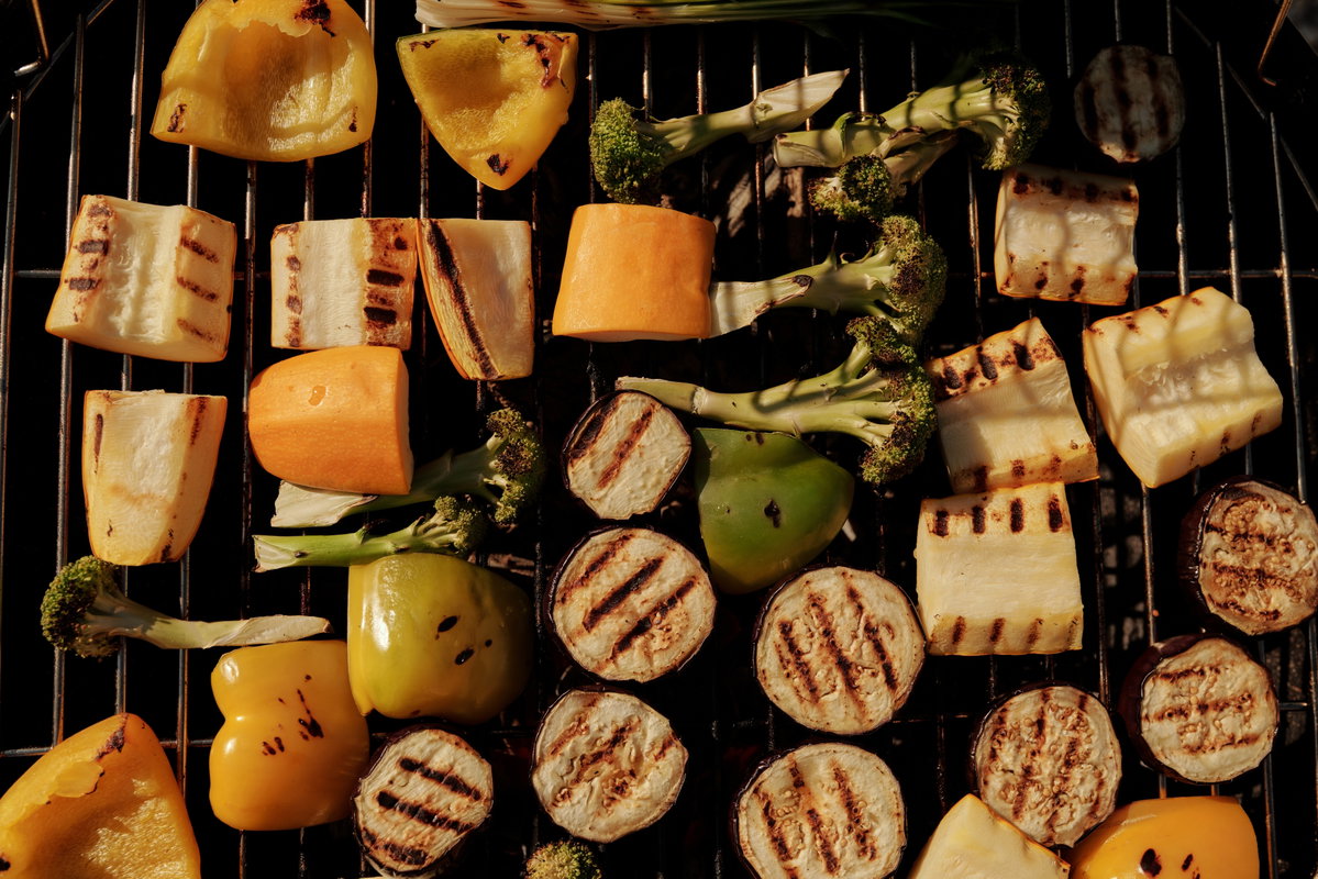 Gemüse auf dem Grill