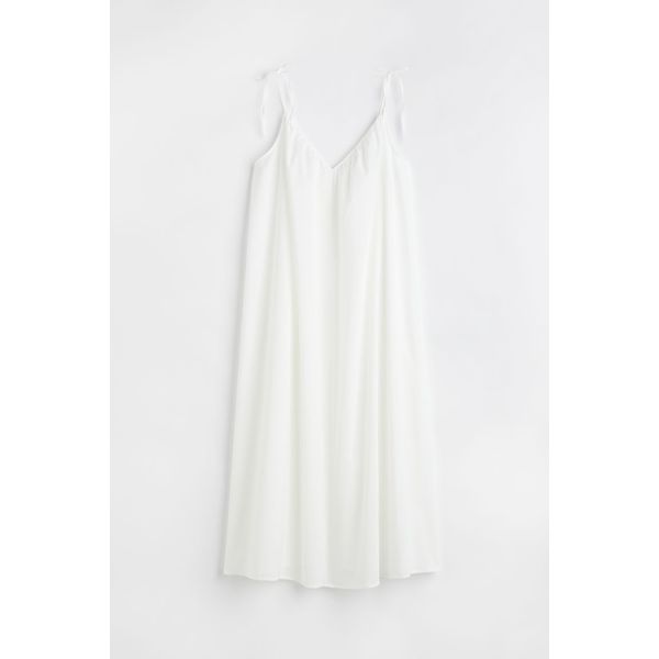 Kleid aus Baumwollvoile in A-Linie